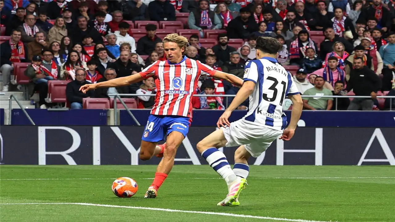 تردد القناة المجانية الناقلة لمباراة أتلتيكو مدريد وريال سوسيداد اليوم في نهائي كأس ملك إسبانيا